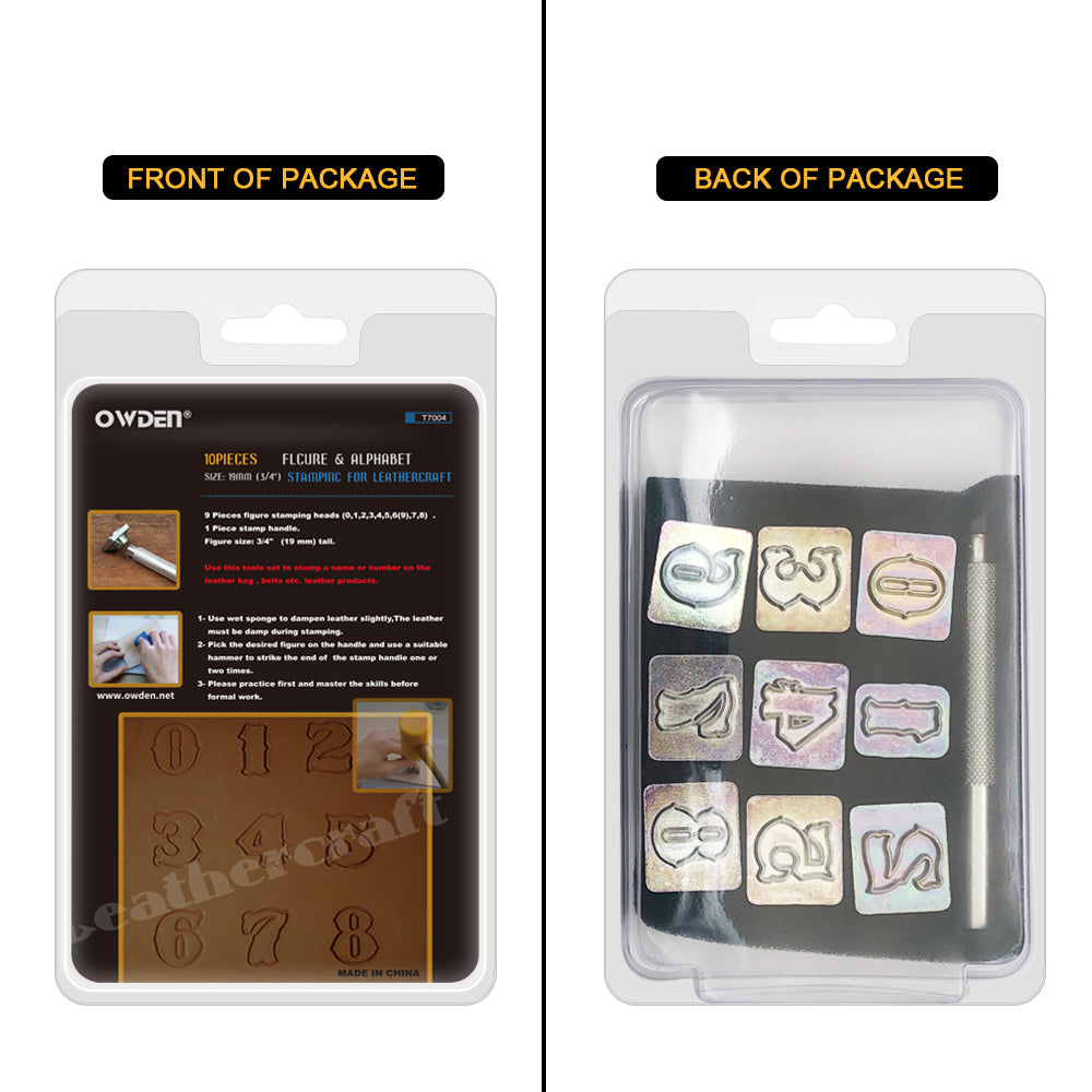 Number Stamping Set 3/4'' (19mm)