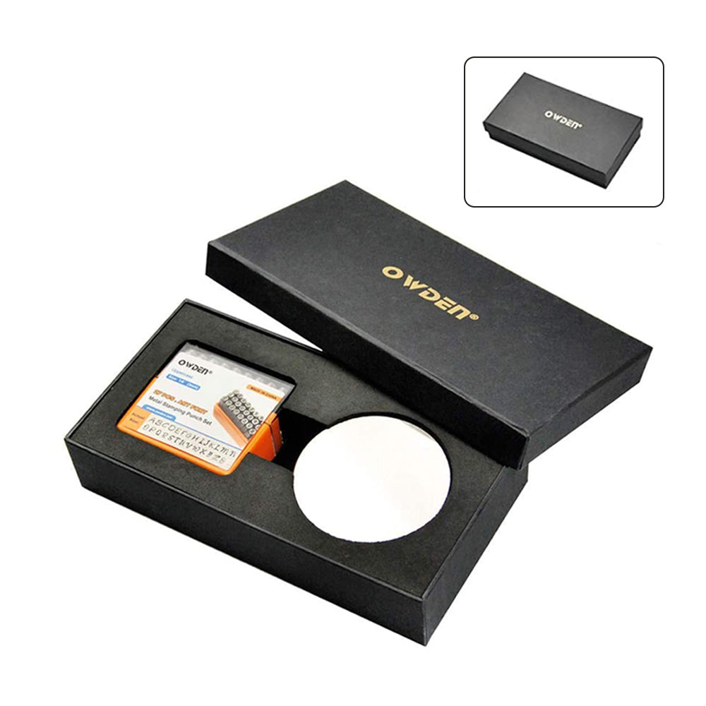 Handwritten Uppercase Letter Metal Stamps Kit 1/8” (3mm)