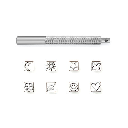 9Pcs Pattern Stamping Set 3/8" (8mm)