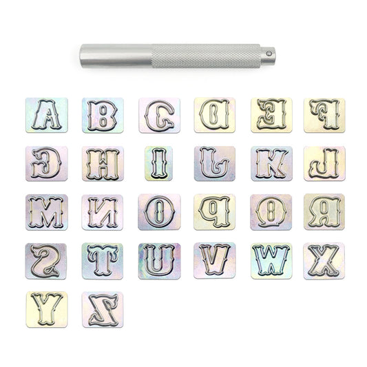 Alphabet Stamping Set 3/4" (19mm)