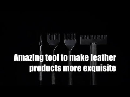 4Pcs Line Lacing Chisel Kit 1/8" (3mm)