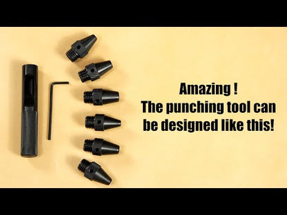 Interchangeable Hole Punch Set