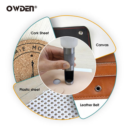Silver Hole Punches 1-28mm